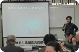 写真 長島聖大氏の基調講演