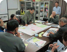 写真 グループワークの様子