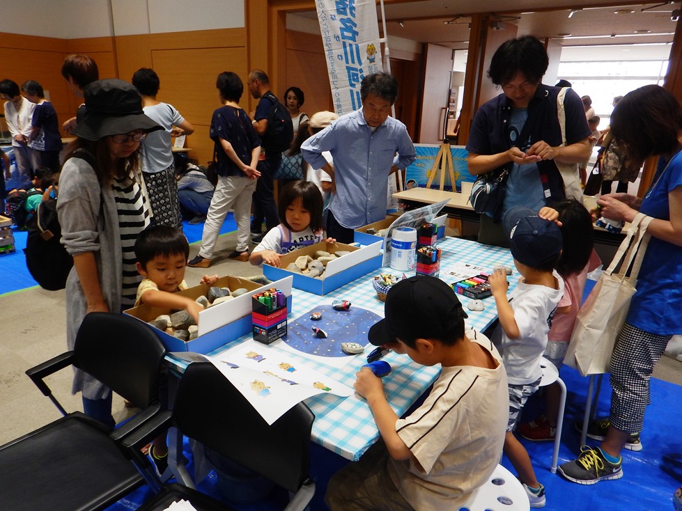 河川レンジャーブースの様子2