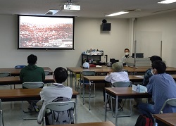 事業内容などのレクチャー