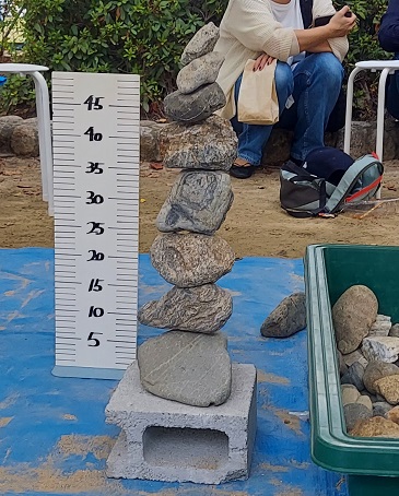 猪名川の石ころチャレンジ