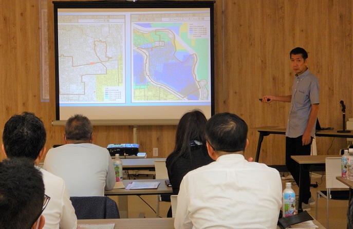講座での説明の様子