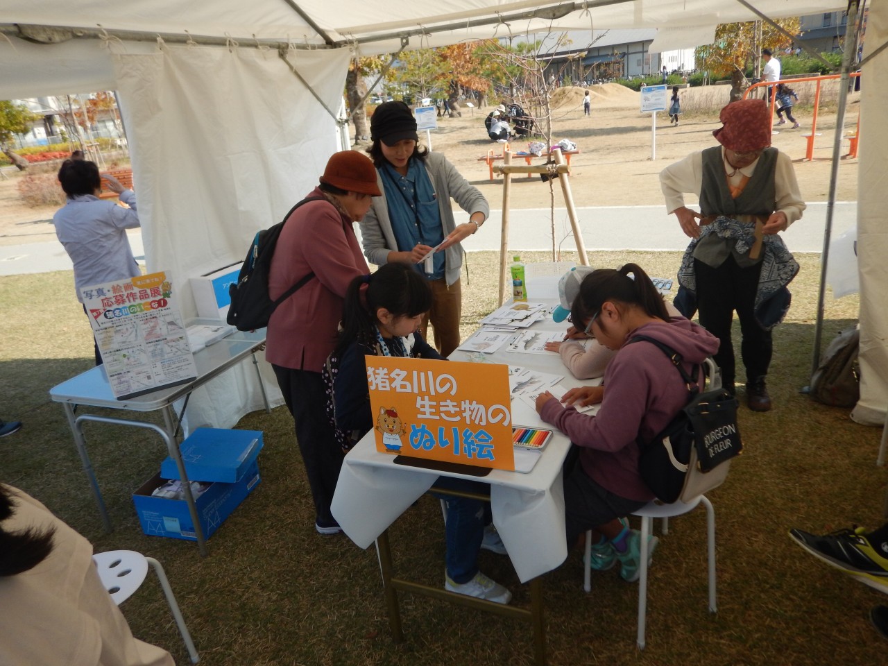 生き物の塗り絵