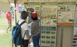 猪名川の紹介・水質に関するパネル展示